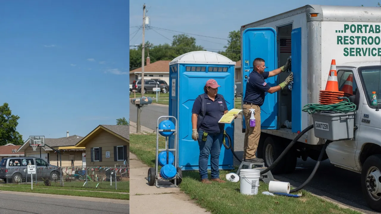Portable Toilet Rental in Coatsburg, IL near me
